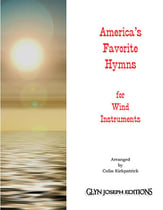 America's Favorite Hymns arranged for Wind Instruments P.O.D. cover